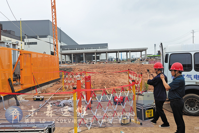 江西宜春-升华材料110kV主变局放测量