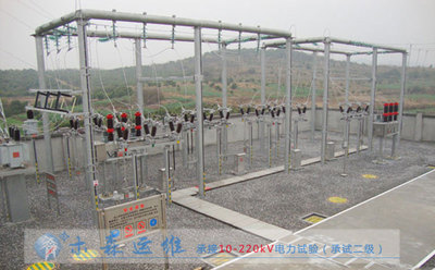 湖南电力公司35kV变电站三相过电压保护器测试