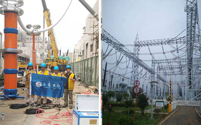 抗2019连续高温木森运维220kVGIS交接试验